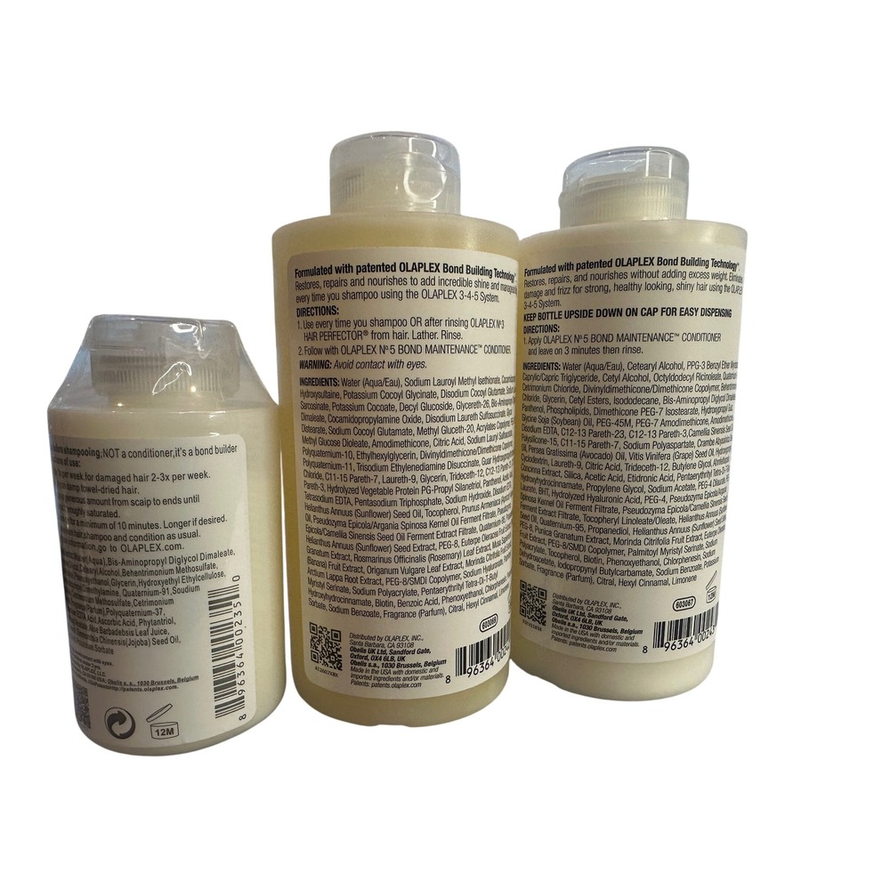 Olaplex No 3 4 5 Bond Maintenance System Set Shampoo Conditioner Hair Perfector - Picture 3 of 4